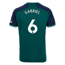 Arsenal Gabriel Magalhaes #6 Tredjedrakt 2023-24 Kortermet